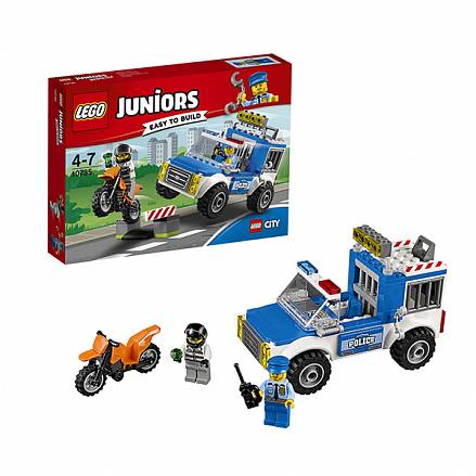 LEGO Juniors. Погоня на полицейском грузовике  